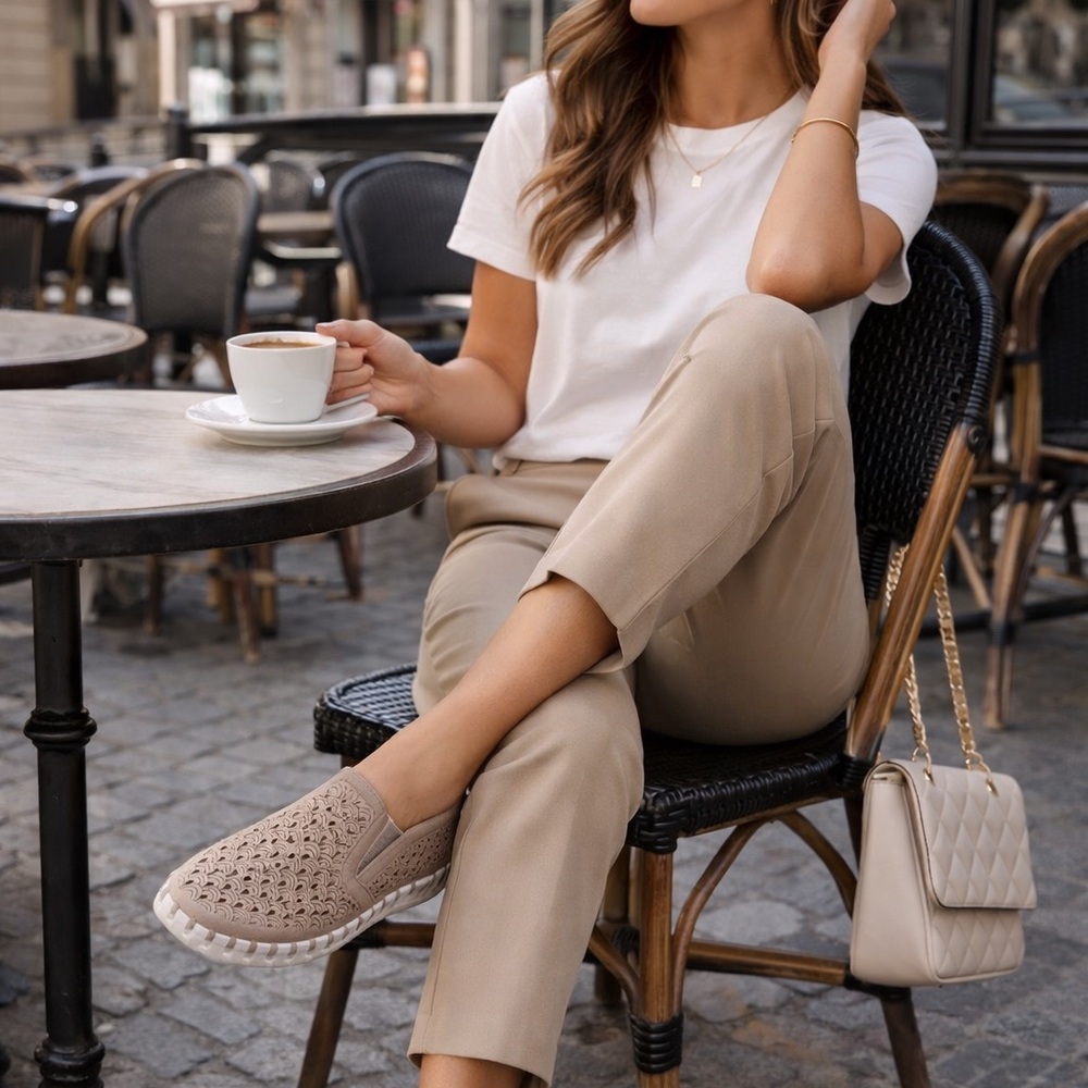 Ilse Jacobsen dark tan Flats